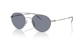 Giorgio Armani Ar 6169 Men Ruthenium Round Sunglasses
