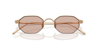 Giorgio Armani Ar 6171t Men Gold Geometric Sunglasses