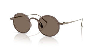 Giorgio Armani Ar 6173t Men Brown Round Sunglasses