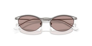Giorgio Armani Ar 6175 Women Ruthenium Cat Eye Sunglasses