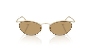 Giorgio Armani Ar 6175 Women Gold Cat Eye Sunglasses