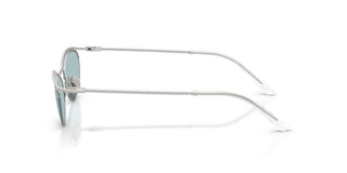 Giorgio Armani Ar 6175 Women Silver Cat Eye Sunglasses