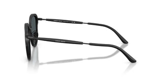 Giorgio Armani Ar 6176 Men Black Round Sunglasses