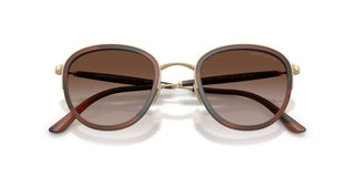 Giorgio Armani Ar 6176 Men Gold Round Sunglasses