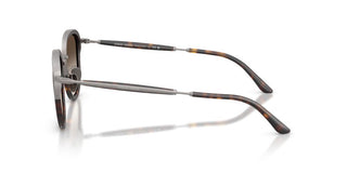 Giorgio Armani Ar 6176 Men Ruthenium Round Sunglasses