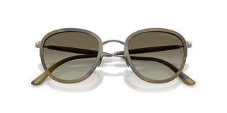 Giorgio Armani Ar 6176 Men Ruthenium Round Sunglasses