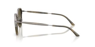 Giorgio Armani Ar 6176 Men Ruthenium Round Sunglasses