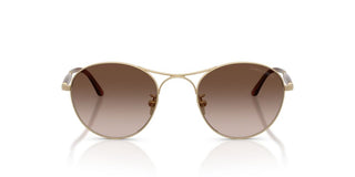 Giorgio Armani Ar 6177 Men Gold Round Sunglasses