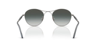 Giorgio Armani Ar 6177 Men Ruthenium Round Sunglasses
