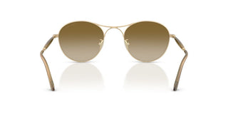 Giorgio Armani Ar 6177 Men Gold Round Sunglasses