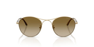 Giorgio Armani Ar 6177 Men Gold Round Sunglasses