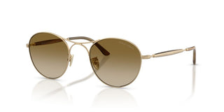 Giorgio Armani Ar 6177 Men Gold Round Sunglasses