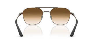 Giorgio Armani Ar 6178 Men Brown Pilot Sunglasses