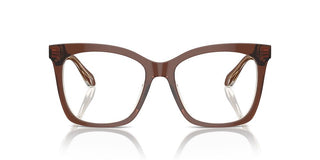 Giorgio Armani Ar 7254u Women Brown Squared Eyeglasses