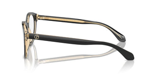 Giorgio Armani Ar 7256 Men Black Pantos Eyeglasses