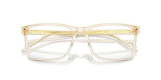 Giorgio Armani Ar 7258 Men Yellow Rectangle Eyeglasses
