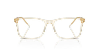 Giorgio Armani Ar 7258 Men Yellow Rectangle Eyeglasses