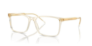 Giorgio Armani Ar 7258 Men Yellow Rectangle Eyeglasses