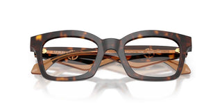 Giorgio Armani AR 7277U women Havana Squared Eyeglasses