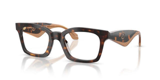 Giorgio Armani AR 7277U women Havana Squared Eyeglasses