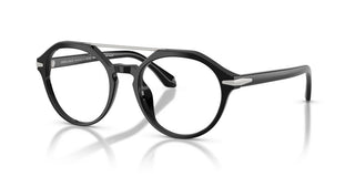 Giorgio Armani AR 7278U men Black Round Eyeglasses