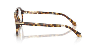 Giorgio Armani AR 7278U men Havana Round Eyeglasses