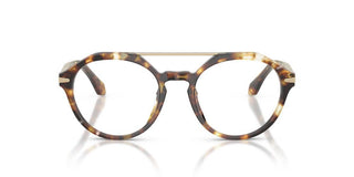 Giorgio Armani AR 7278U men Havana Round Eyeglasses