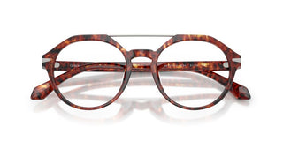 Giorgio Armani AR 7278U men Havana Round Eyeglasses