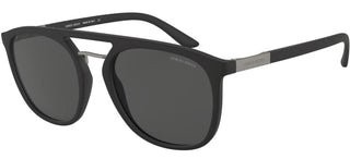Giorgio Armani AR 8118 men Black Geometric Sunglasses