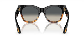 Giorgio Armani AR 8195U women Havana Squared Sunglasses