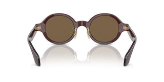 Giorgio Armani Ar 8205 Men Brown Oval Sunglasses