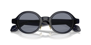 Giorgio Armani Ar 8205 Men Blue Oval Sunglasses