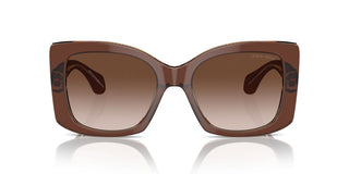 Giorgio Armani Ar 8208u Women Brown Squared Sunglasses