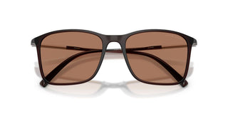 Giorgio Armani AR 8231U men Brown Squared Sunglasses