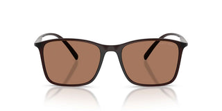 Giorgio Armani AR 8231U men Brown Squared Sunglasses