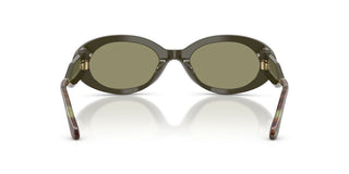 Giorgio Armani AR 8234U women Green Oval Sunglasses