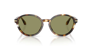 Giorgio Armani AR 8237 women Havana Round Sunglasses