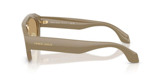 Giorgio Armani Ar 8239 Men Brown Geometric Sunglasses