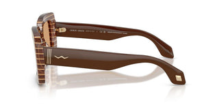 Giorgio Armani AR 8241U women Brown Geometric Sunglasses