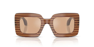 Giorgio Armani AR 8241U women Brown Geometric Sunglasses