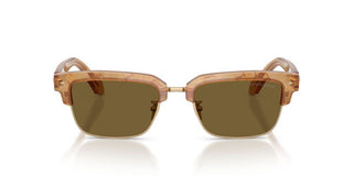 Giorgio Armani Ar 8243 Men Brown Geometric Sunglasses