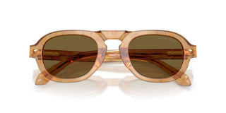 Giorgio Armani Ar 8244 Men Brown Pilot Sunglasses