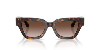 Giorgio Armani Ar 8246u Women Havana Squared Sunglasses