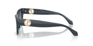 Giorgio Armani Ar 8246u Women Blue Squared Sunglasses