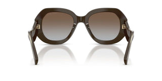 Giorgio Armani Ar 8248 Women Brown Round Sunglasses