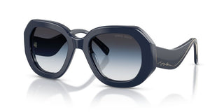 Giorgio Armani Ar 8248 Women Blue Round Sunglasses