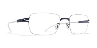 Mykita ASGER unisex Silver Rectangle Eyeglasses