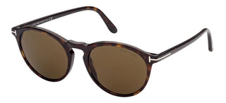 Tom Ford AURELE FT 0904 unisex Havana Round Sunglasses