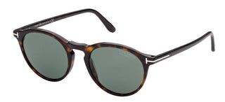Tom Ford AURELE FT 0904 unisex Havana Round Sunglasses
