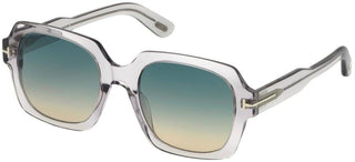 Tom Ford AUTUMN FT 0660 women Grey Oversize Sunglasses